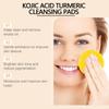 Cleansing Pads For Face And Body, Compressed Kojic Facial Sponges, Gentle Cleanser For All Skin Types