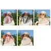 Wide Brim Sunshade Sun Hat Lightweight Breathable Women Picking Tea Hat Face Cover UV Protection Neck Flap Hat Summer Season