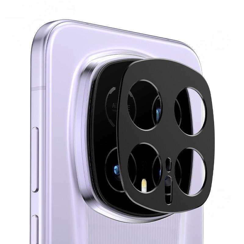 For Honor Magic 8 RSR Camera Lens Screen Protectors Aluminum Alloy Metal Cover for Honor Magic8 RSR 8RSR Protective Back Film For Honor Magic 8 RSR чёрный