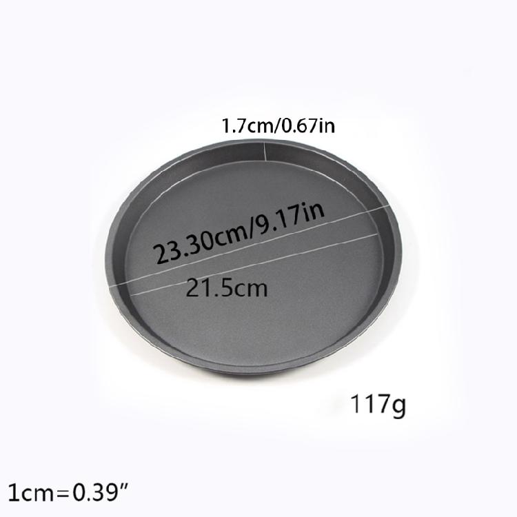 9/10/11/12-Inch Pizza Baking Tray for Home Kitchen Oven Microwave Restaurants