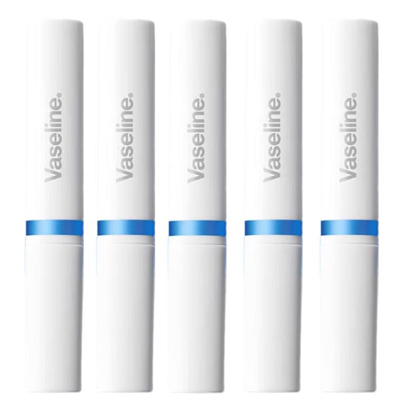 Vaseline Anti-Wrinkle Elastic Soothing Lip Balm 5-Pack