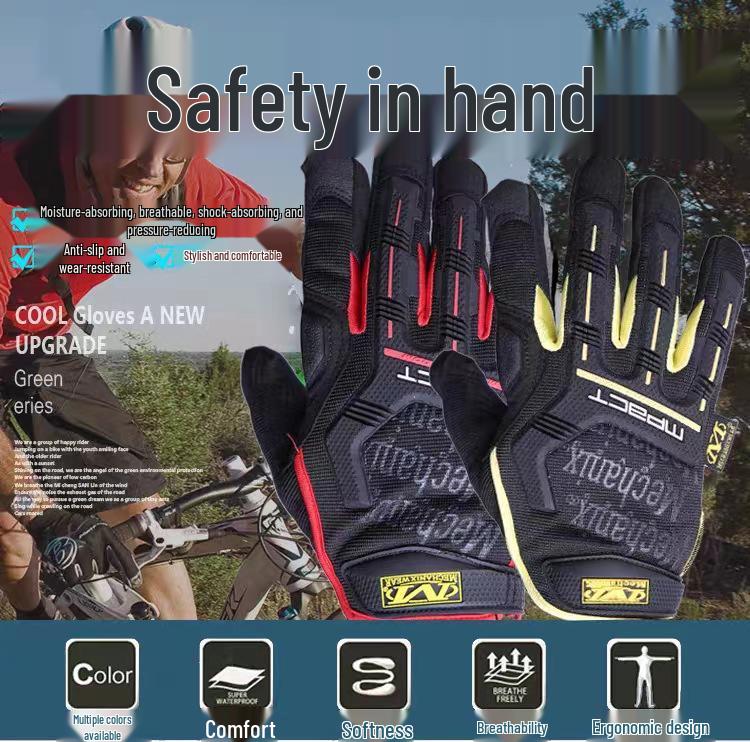 Tactical Touch-Screen Non-Slip Half-Finger Gloves for Cycling & Outdoor Sports.