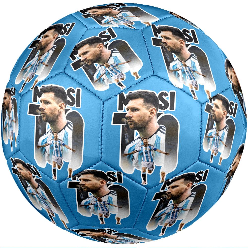 Lionel Messi Theme soccer ball Size 5 Soccer Ball Soft Touch Professional Training Football for Outdoor Sports