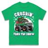 Crushin Thru The Snow Christmas Monster Truck TShirt Funny Xmas Gift Tee Top