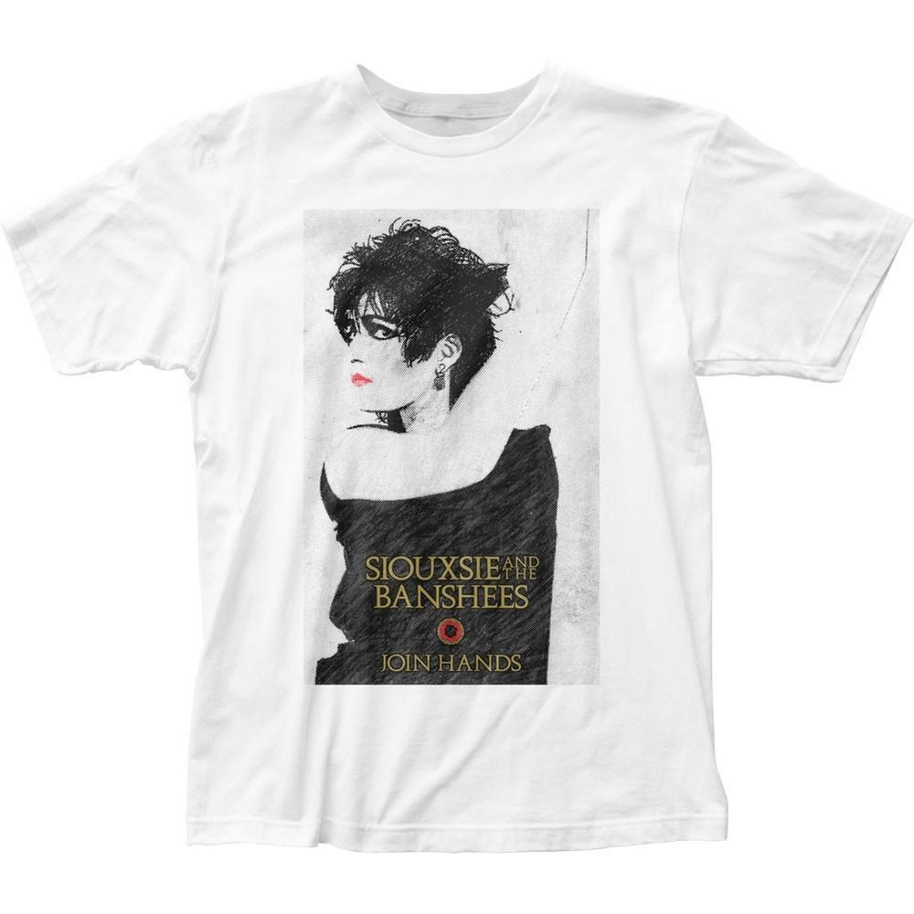 Siouxsie amp The Banshees Join Hands Mens T Shirt Music Classic Rock Band White Unisex T-Shirt XXL