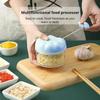 Kitchen Tool - Manual Garlic Puller, Garlic Crusher, Garlic Press, Meat Grinder, Fruit and Vegetable Tool, Dumpling Gadget