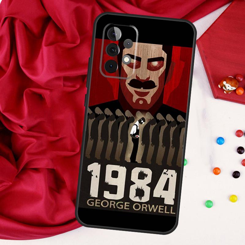 1984 George Orwell Case For Samsung Galaxy A54 A34 A14 A51 A71 A12 A22 A32 A52 A13 A23 A33 A53 A73 Coque