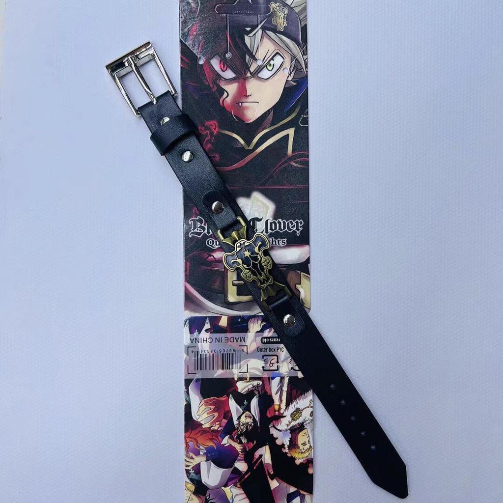Anime Mix Faux Leather Bracelet: Attack on Titan, Naruto, Jujutsu Kaisen, Demon Slayer, Fairy Tail, Death Note.