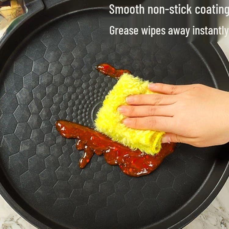 2025 Enhanced Electric Griddle: Double-Sided Heating Pancake & Fry Pan for Home