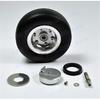 1 Set Of 3.5" Left and Right High Quality RC Rubber Wheel With Brake Axle For Airplane Viper Brake System