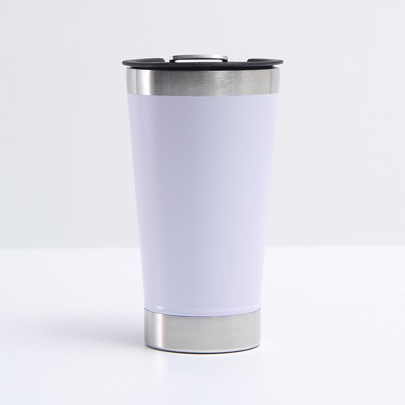 Stainless Vacuum Insulated Cup Double Wall Beer Mug Bottle Opener Car Coffee Cup Portable Travel Tumbler Hot/Cold Drinkware Cup