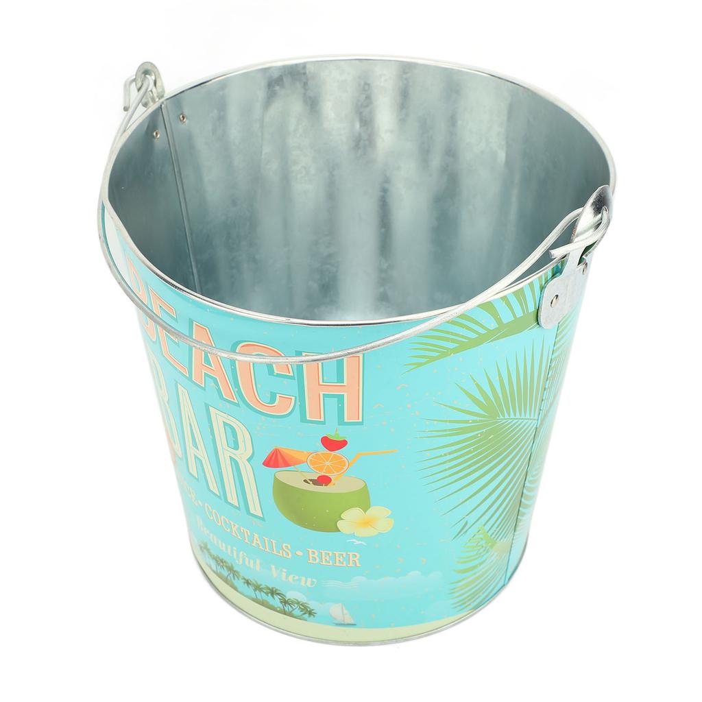 Handheld Ice Bucket Thickened Portable Insulated Beverage Tub Cooler for Party Gathering Outdoor BBQ