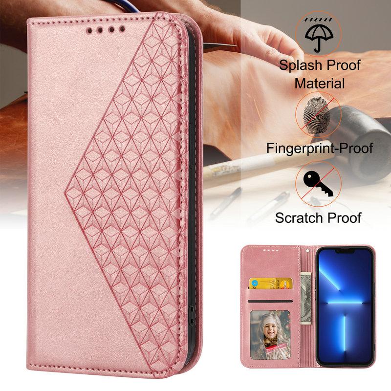 M13 M15 M35 M55 5G Magnet Leder Klapphülle Textur Brieftasche Karten Hülle für Samsung Galaxy M54 55 M 35 34 M14 M23 M62 M32 M12 Etui