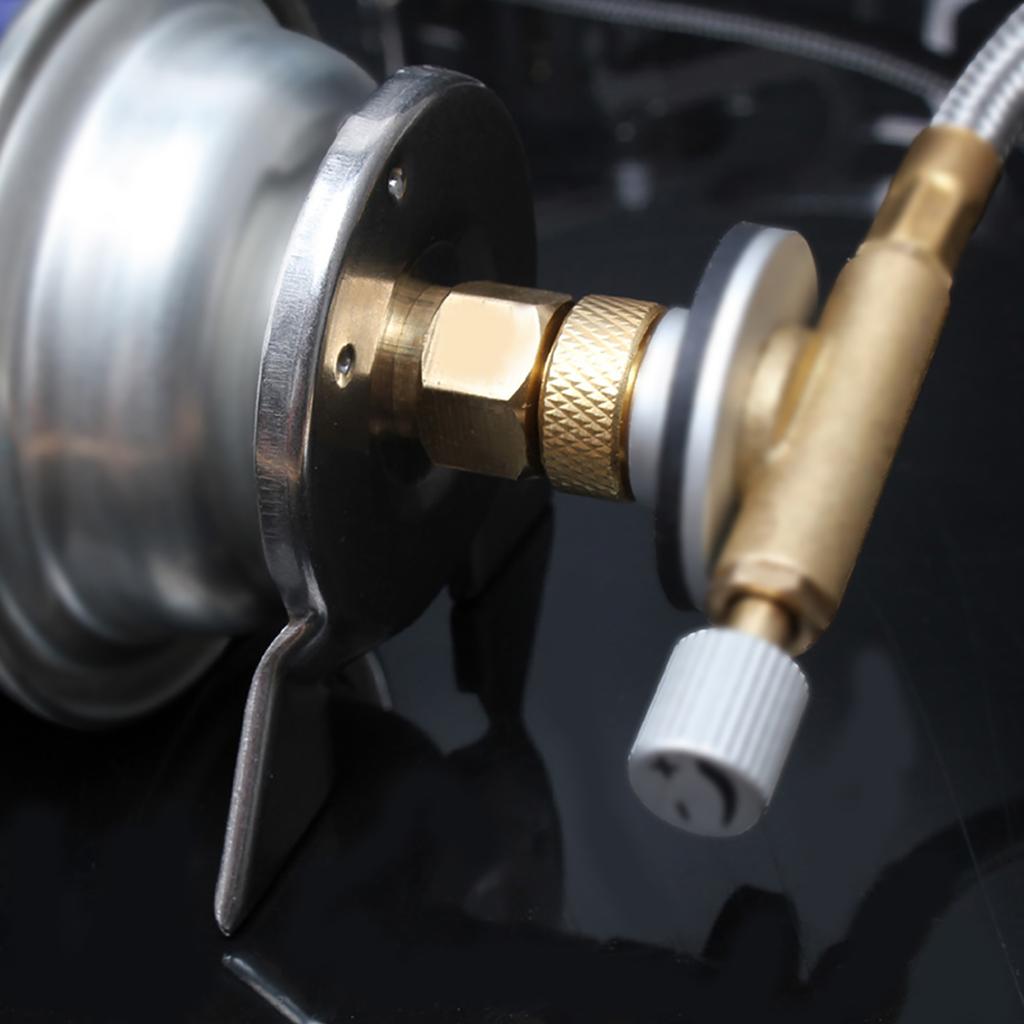Outdoor Stove Converter Cylinder Gas Adapter