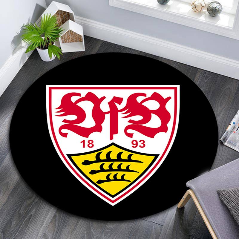 VfB Stuttgart Round Area Rug Under Office Chairs Bedroom Living Room Home Decor