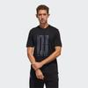 adidas Wuji Series Sportlich Lässig Kurzarm T-Shirt Herren Tops Schwarz GL8191