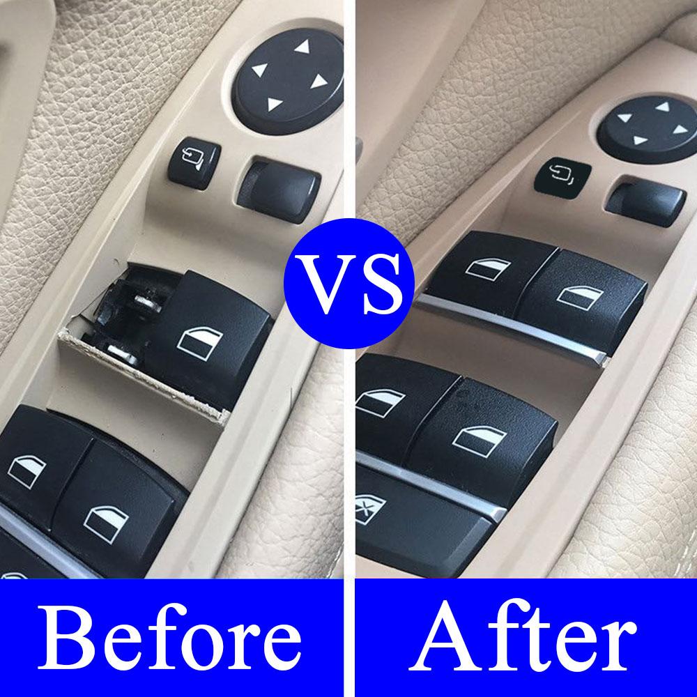 Bil Dør Vindu Hoved Speilknapp Elektrisk Heiskontroll Nøkkelbryter For BMW 3 5 7 X5 X6 F30 F35 F25 F26 F10 F18 F01