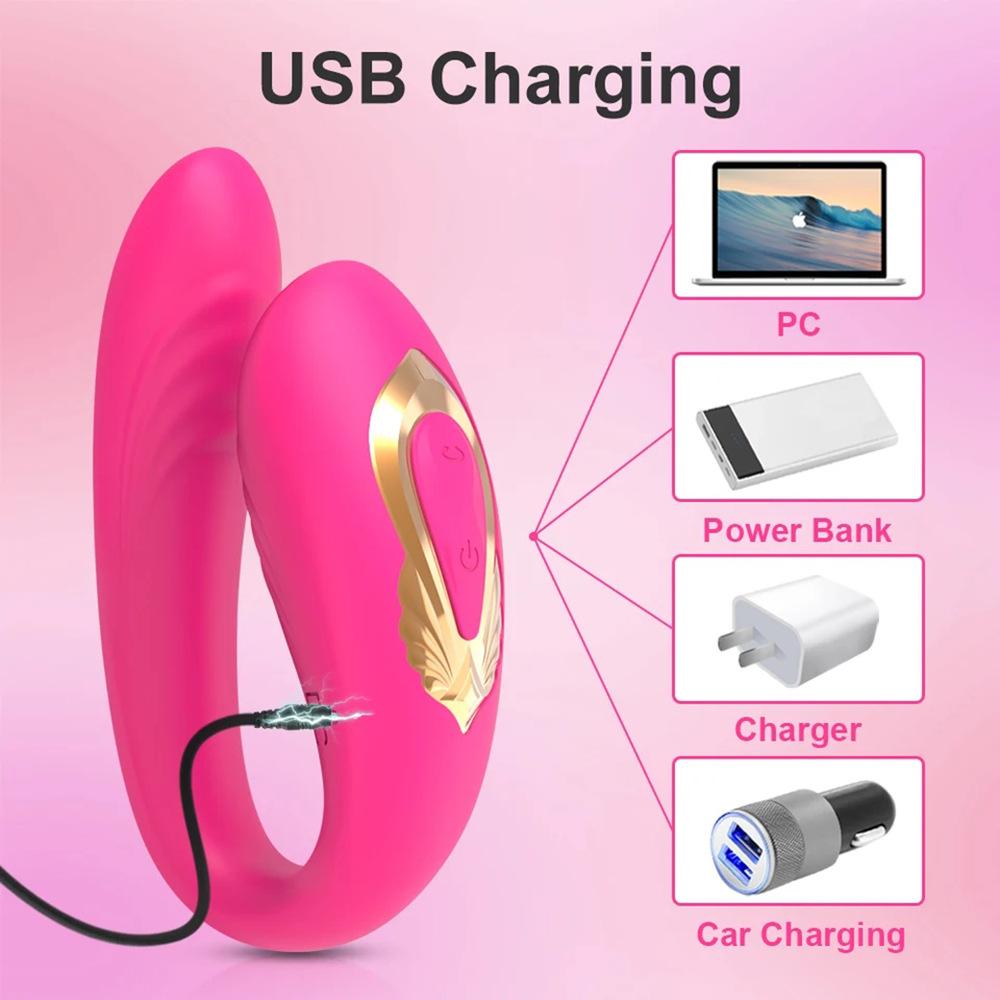 Remote Control Penetration Vibrator For Women Double Penis Clitoris Stimulator Wireless Vibrator Sex Toys For Adults Couple sexo