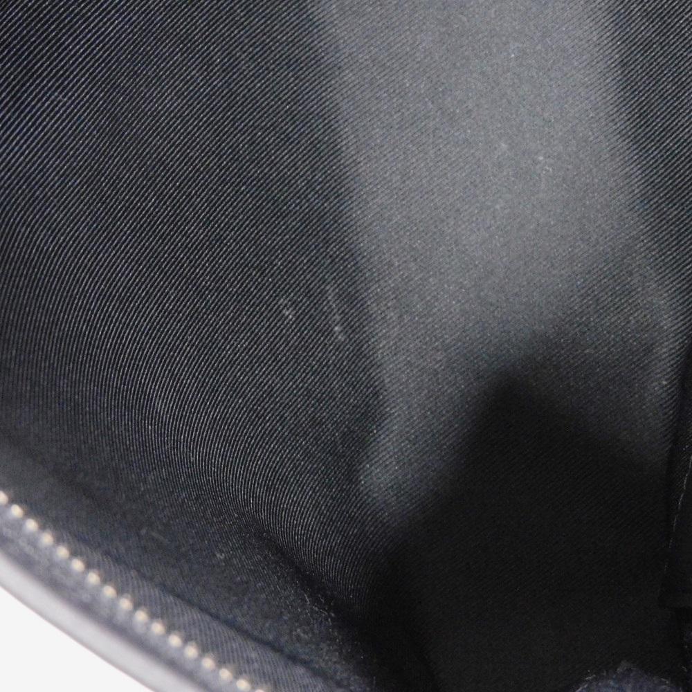 Used 12564 Voyage MM Pochette M81326 7931 LV logo black business bag with RFID IC chip epi noir men's from Japan