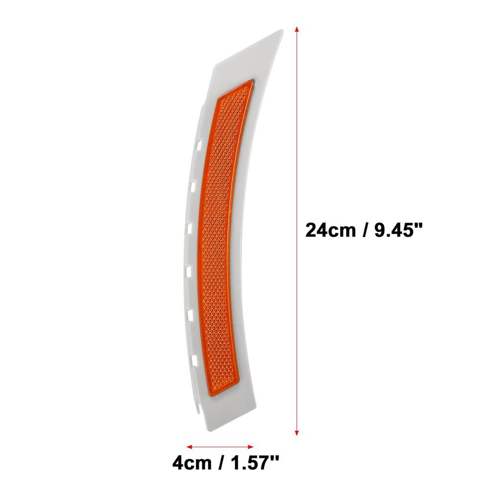Pack (2) Front Bumper Side Reflector For BMW 2008-2010 528i 535i xDrive 09-10