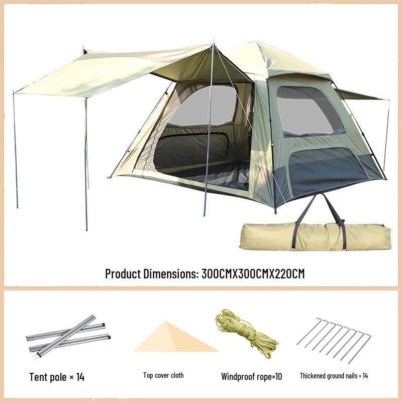 OEING 8-10 Person Tent with Canopy