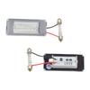 2Pcs LED Lights License Plate Light For Mini Cooper R56 R57 R58 R59 Built-In CAN-bus Resistor Error Free Waterproof 6000K White