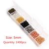 DIY Jewelry Making Kit: Jump Rings, Ear Hooks, Ear Plugs, Lobster Clasps for Earrings & Bracelets