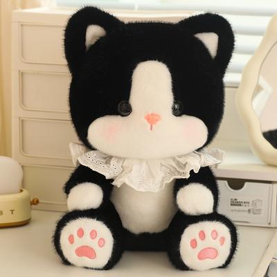 Cat Treasure Doll Cute Kitten Doll Big Eye Cat Plush Toy Plush Toy Sit Cartoon Cat