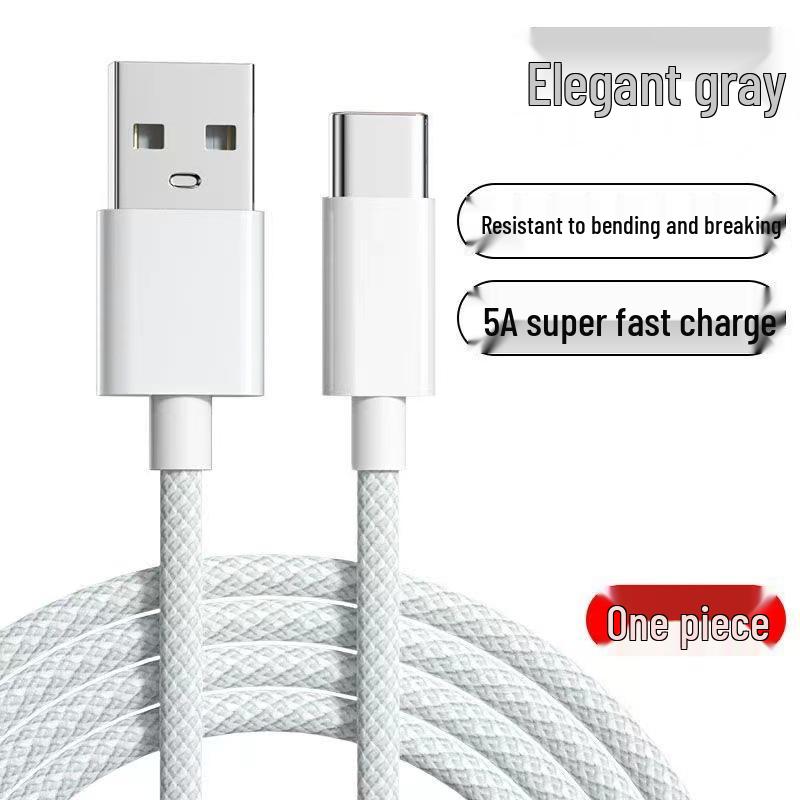 Macaron Color 6A PD20W Fast Charging Cable for Apple & Android Devices