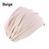 1 stk Elastisk muslimsk hijab turban lue dame myk bomull bonnett hodeplagg vinter varm høy kvalitet turbanhatt