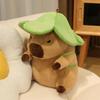 Animal Backpack Capybara Plush Toy Doll Animal Stuffed Capybara Doll  Children's Day