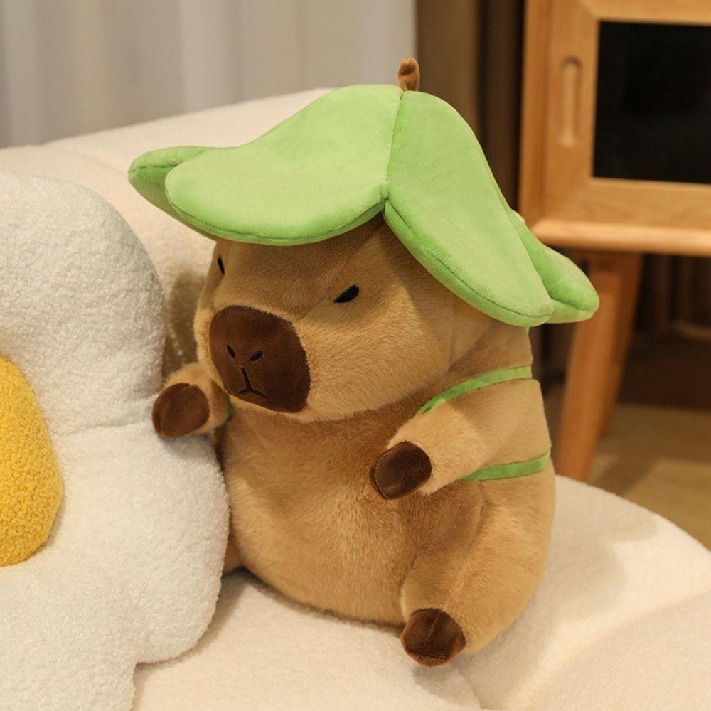 Animal Backpack Capybara Plush Toy Doll Animal Stuffed Capybara Doll  Children's Day