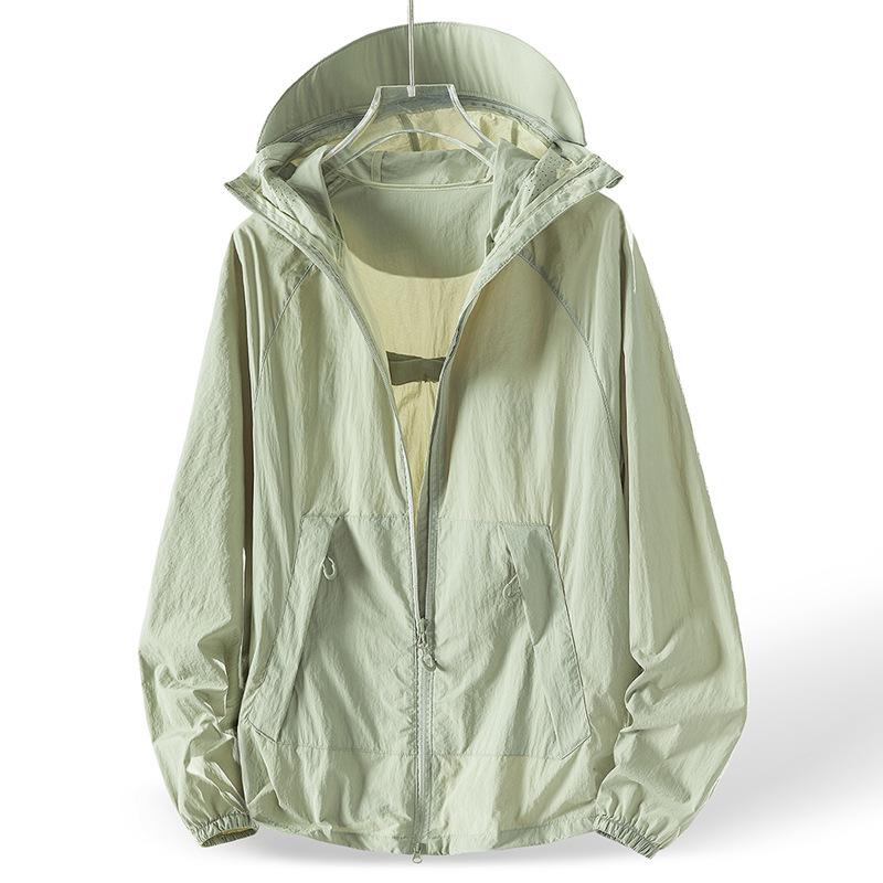 

Стильная женская летняя куртка Woodpecker из ледяного шелка с защитой от УФ-лучей 3XL