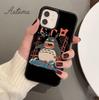 Japan Anime Cartoon Totoro Phone Case for iPhone 11 12 13 14 Pro Max Mini XR XS SE 2020 6S 7 8 Plus Samsung Galaxy S21 S22 Cover