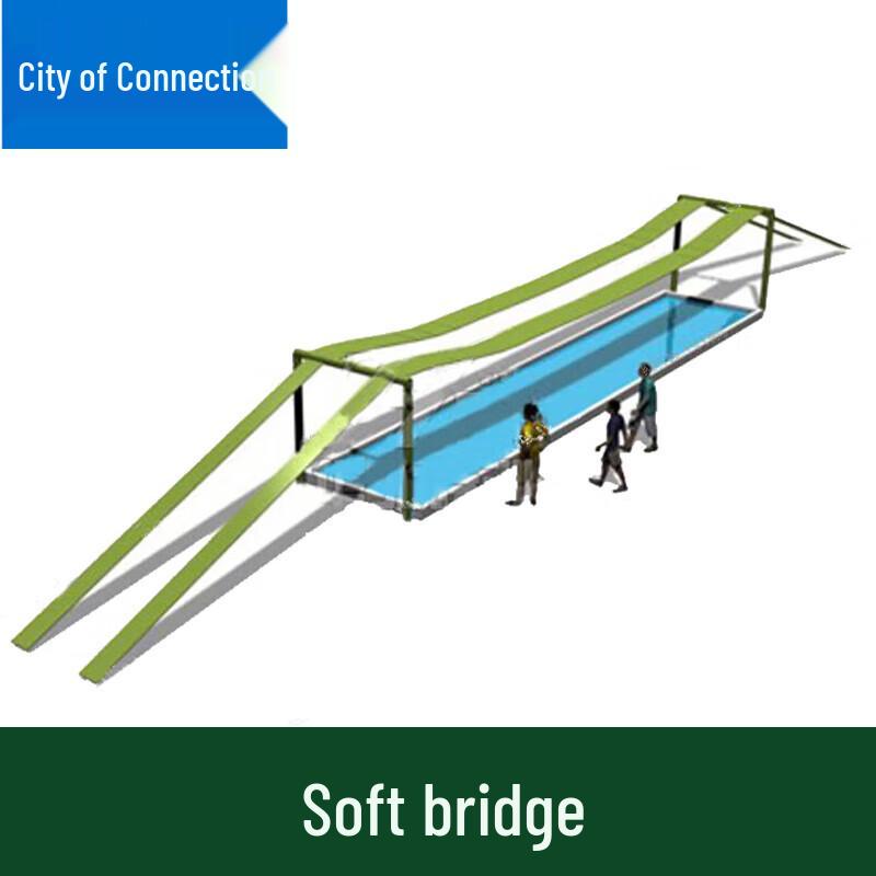 Lianzhicheng Soft Bridge Obstacle Course Training Equipment