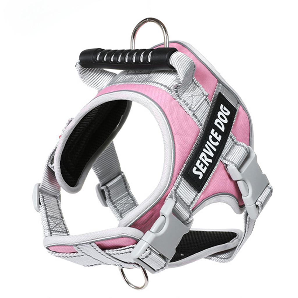 Reflective Dog Harness For Large Dogs No Pull Dogs Harness And Leash Dog Vest