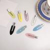 Seamlessly Acrylic Hair Clip Women Lovely Hair Barrettes Multiple Use for Various Hairstyles Portable Gift Accessory