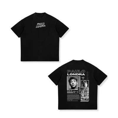 Rapper Paulo Londra Homerun T-shirts Men Women Fashion Hip Hop Oversized T Shirts Comfort Cotton Short Sleeve T-shirt Streetwear