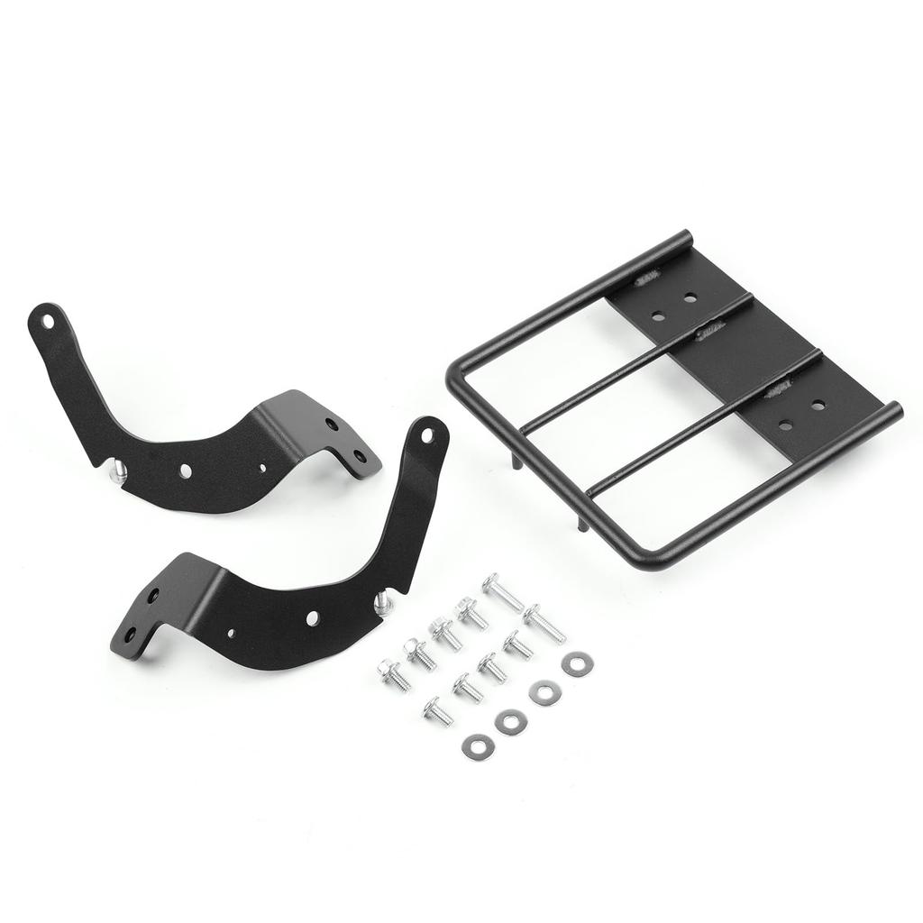 Motorcycle Front Carrier for Dax Monkey and Rebel 500 Integrated Steel Front Carrier with Flat Design Motorcycle Cargo Exterior HI-LINE 125, 125,