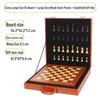Brangdy Extra Large Wooden International Chess Set