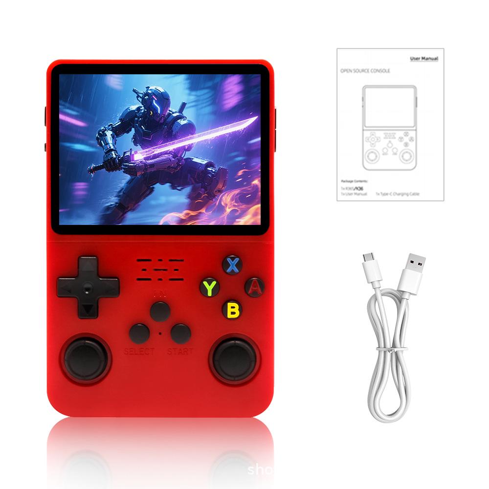 R36s Handheld Retro Console: Dual Joysticks, HD Screen, Open Source System, Nostalgic Games.