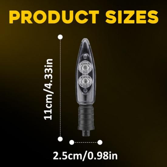 2PC LED Motorcycle Turn For Signal Light Blinker BMW S1000RR S1000R S1000XR 2016