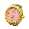 Ring Watch Fashion Square Ring Shape Watch Personality Creative Retro Style Ring Electronic Watch