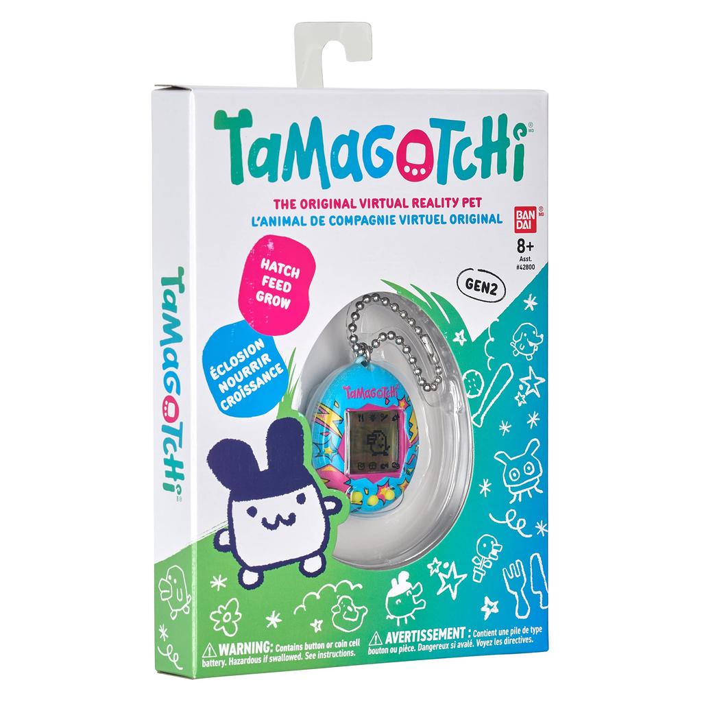 Tamagotchi Oryginalna Gra Elektroniczna Wzór Błyskawicy nie być w - [Może Japoński]