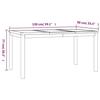 VidaXL Ensemble à dîner de jardin 5 pcs Bois de teck massif 3157915