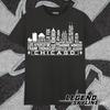Chicago Baseball Greatest Of All Time Team Legends, Chicago City Skyline Shirt and Kids Tshirt