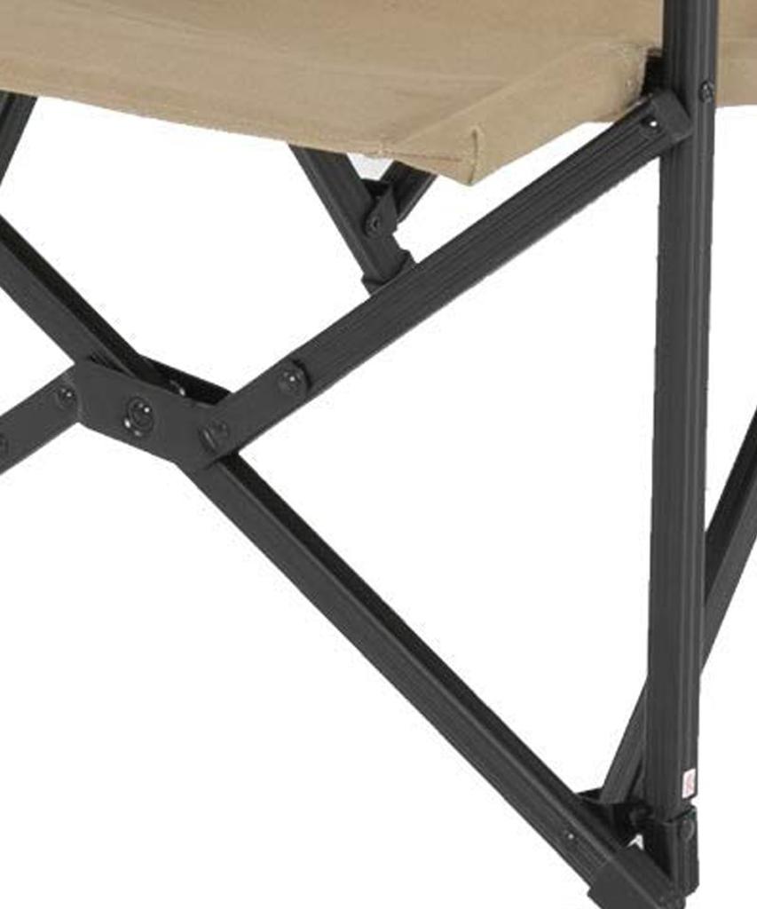 Outdoor Chair Canvas Relax Chair VP1645002 Coyote 56 X 78 X Height 86 Cm Seat 35 Cm High Back Bonfire Chair Storage Bag Included [Vision Peaks]