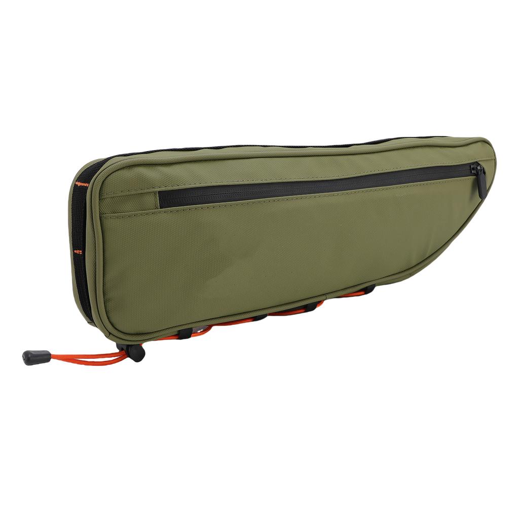 Bike Frame Bag 3L Water Proof Reflective Top Tube Bike Bag Cycling Tools Storage Bag for Road Mountain Bikes Black