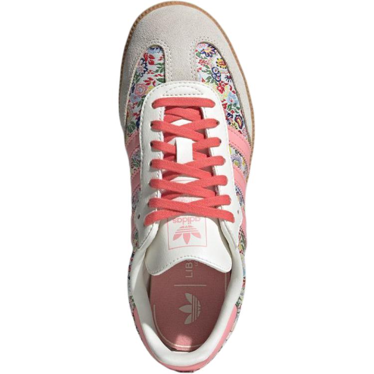 Liberty London X Adidas Samba OG J Floral Embroidery Kids Sneakers Cream Supplier-Colour JI0280