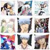 Anime GGintama Cushion Cover Soft Decorative Square Cushion Covers Xcm Pillowcases For Sofa Couch Bedroom